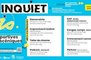 Empieza el plazo de inscripción de Inquiet, el programa de actividades para jóvenes de Paiporta - (foto 6) Empieza el plazo de inscripción de Inquiet, el programa de actividades para jóvenes de Paiporta - (foto 6)