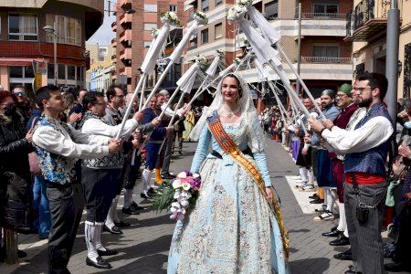 La ofrena va posar fi a les falles 2022 a Sedaví