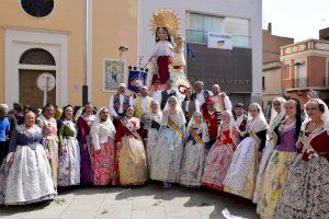 La ofrena va posar fi a les falles 2022 a Sedaví - (foto 2)