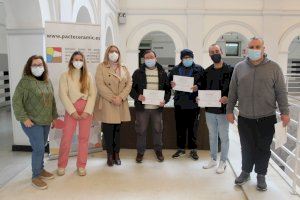 Borriana entrega els diplomes a l'alumnat participant en la ‘Llançadora de Formació, Ocupabilitat i Emprenedoria’