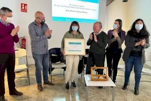 L’ETNO i AVA atorguen l’onzé Premi Joan Francesc Mira a Ana Mª Campo per la seua investigació sobre el Montgó - (foto 2)