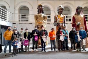 Els gegants de Morella participen en l’aplec de Burriana