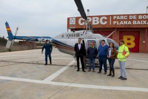 Nules fumiga el seu terme amb un helicòpter per a evitar que ploriferen els mosquits