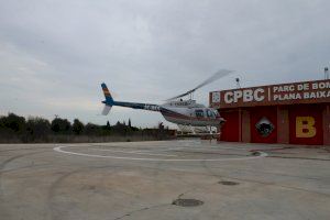 Nules fumiga el seu terme amb un helicòpter per a evitar que ploriferen els mosquits - (foto 3)