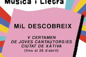 El Certamen «MiL Descobreix 2022» per a joves cantautors i cantautores atorgarà 2.700 euros en premis El Certamen «MiL Descobreix 2022» per a joves cantautors i cantautores atorgarà 2.700 euros en premis