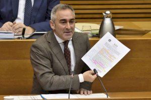 El portavoz de infraestructuras del Grupo Popular en Les Corts, Miguel Barrachina