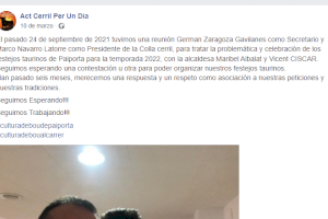 Más de 1.200 firmas en 24 horas contra los “bous al carrer” en Paiporta - (foto 2)