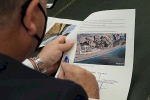 Costas recuperará la zona afectada de la playa Paradís de la Vila Joiosa con la construcción de una escollera antes de verano
