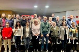 Rubén Alfaro es reelegido por unanimidad como secretario general de la Comisión Ejecutiva Local del PSOE de Elda