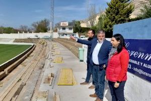 Deportes mejora la Grada Norte del campo de fútbol de La Solana de Villena - (foto 4) Deportes mejora la Grada Norte del campo de fútbol de La Solana de Villena - (foto 4)