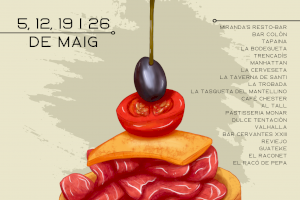 Torna la Ruta de la Tapa a Algemesí tots els dijous de maig
