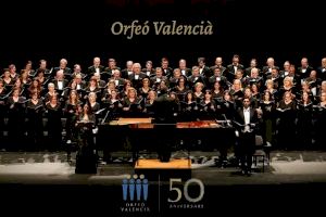El Orfeó Valencià inicia la celebración de sus 50 años este sábado a las 12 con una exposición antológica en la Societat Coral El Micalet