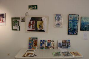 Inaugurada la exposición ‘Los collages de Desampa’ en la Casa de la Dona