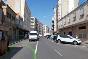 Así es el nuevo carril bici que se está construyendo en Burriana - (foto 3)