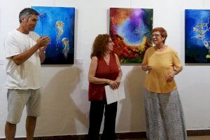 La Universitat Popular de Sagunt ha inaugurat una exposició pictòrica inspirada en el món marí - (foto 2)