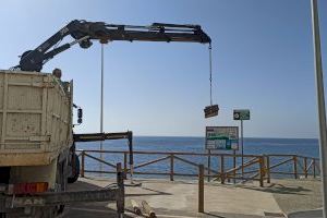 Comencen les obres de reparació de l'escullera de Cap Negret d'Altea - (foto 2)