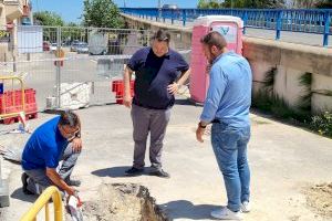 L'Ajuntament de Sueca actua per a posar solució als problemes d'inundació d'algunes zones del municipi