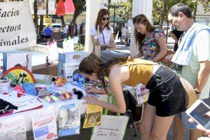 El Encuentro Animalista de Paiporta reúne a cientos de personas en la plaza Mayor El Encuentro Animalista de Paiporta reúne a cientos de personas en la plaza Mayor
