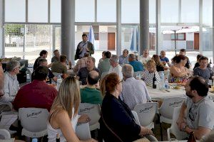 El director general Jaime Peris visita Gandia dentro de la campaña ‘L’oportunitat està ací’ en un acto con José Manuel Prieto