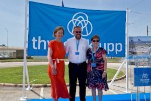 La alcaldesa del Puig acude a la inauguración de la primera Fase de la nueva Planta Fotovoltaica ubicada en el Puig de Santa María