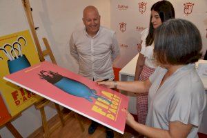 Xàtiva presenta la imagen gráfica de la Fira d’Agost 2022 realizada por la artista setabense Patricia Bolinches
