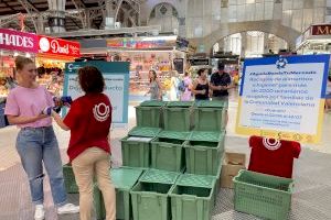 Mercados municipales adheridos a Confemercats recogen ayuda humanitaria para ucranianos acogidos en la Comunitat