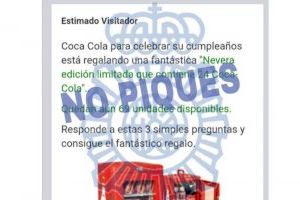 Vuelve el timo de la Coca-cola: ¿Cómo podemos detectar estos engaños?