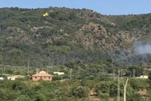 Es declara un incendi forestal a Sant Joan de Moró