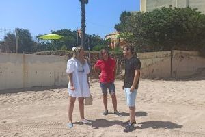 Cs reclama una solución definitiva y conjunta a los problemas de erosión de las costas del sur de la provincia de Valencia