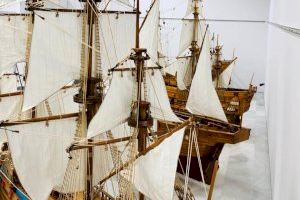 El calpino Antonio Tur Ferrando expone sus maquetas de barco a gran escala en la Casa de Cultura de Calp