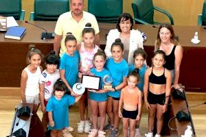 Catarroja homenatja a Naomí Magraner pels seus grans triomfs en gimnàstica rítmica