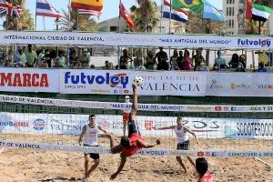 El circuito de Futvoley España ha sido impulsado por los futbolistas del Valencia