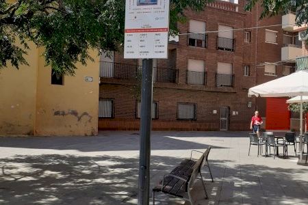 El EMTRE señaliza la ubicación de los ecoparques móviles en Alaquàs