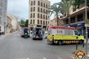 Un cotxe atropella a un vianant quan travessava un carrer a Asp