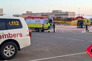 Rescatada una jove que va patir una caiguda en la zona Preventorio d'Alcoi