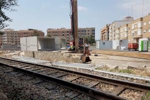 La Conselleria d’Obres Públiques ha iniciat les obres del pas inferior del metro - (foto 3)