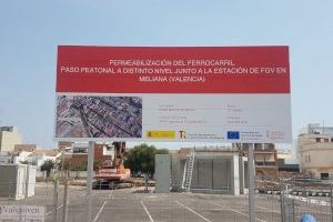 La Conselleria d’Obres Públiques ha iniciat les obres del pas inferior del metro - (foto 6)