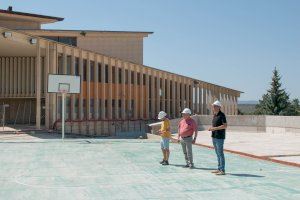 Retoman las obras de mejora en el CEIP Virgen de Vallivana de Morella - (foto 3) Retoman las obras de mejora en el CEIP Virgen de Vallivana de Morella - (foto 3)