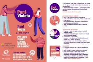 Alcàsser instala un punto violeta en sus fiestas locales - (foto 2) Alcàsser instala un punto violeta en sus fiestas locales - (foto 2)