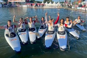 Els valencians campions del món de caiac-pol amb la selecció espanyola