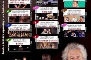 El Brujo, Luis Piedrahita y Campeones de la Comedia, destacados de la nueva programación cultural del Cervantes de Petrer - (foto 2) El Brujo, Luis Piedrahita y Campeones de la Comedia, destacados de la nueva programación cultural del Cervantes de Petrer - (foto 2)