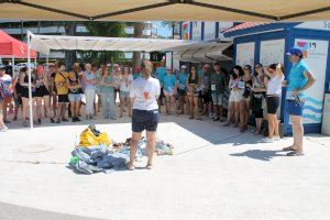 Benicàssim se une contra la “basuraleza” en el Día Mundial de las Playas