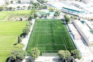 Foios sustituye a LED el alumbrado del polideportivo municipal