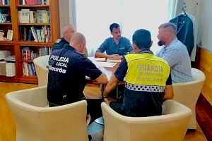 Los ajuntaments de Vinaròs y Sant Jordi se coordinan para intensificar la vigilancia en el entorno rural Los ajuntaments de Vinaròs y Sant Jordi se coordinan para intensificar la vigilancia en el entorno rural