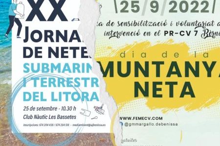 Maratón de limpieza ambiental en una jornada con dos actividades