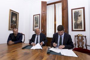 Fundació Bancaja i Ajuntament de Gandia renoven la cessió d'ús de la Casa de Cultura Marqués de González de Quirós - (foto 2) Fundació Bancaja i Ajuntament de Gandia renoven la cessió d'ús de la Casa de Cultura Marqués de González de Quirós - (foto 2)