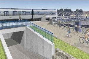 Sacan a licitación dos pasos bajo la L3 de Metrovalencia para dar continuidad al tránsito ciclopeatonal entre Alboraya y Almàssera
