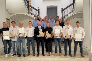 La Diputación de València homenajea a los bomberos del Consorcio que se proclamaron campeones en Luxemburgo