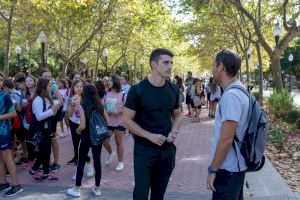 Més de 400 escolars participen en la macrobicicletada de la Setmana de la Mobilitat - (foto 2)
