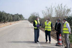 La Diputación invertirá en octubre alrededor de 125.000 euros para mejorar la seguridad vial en la carretera que une Rossell con Bel